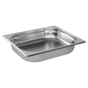 KH GN EURO FOOD PAN ANTI-JAM 1/2 X 65mm S/STEEL