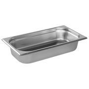 KH GN EURO FOOD PAN ANTI-JAM 1/3 X 65mm S/STEEL
