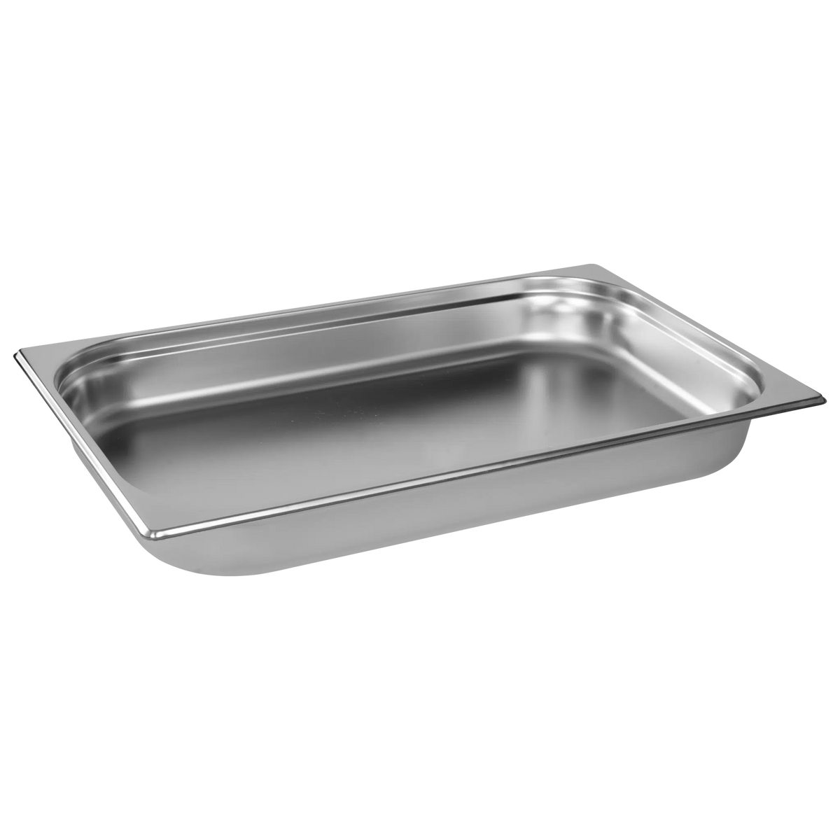 KH GN EURO FOOD PAN ANTI-JAM FULL SIZE 1/1 X 65mm S/STEEL