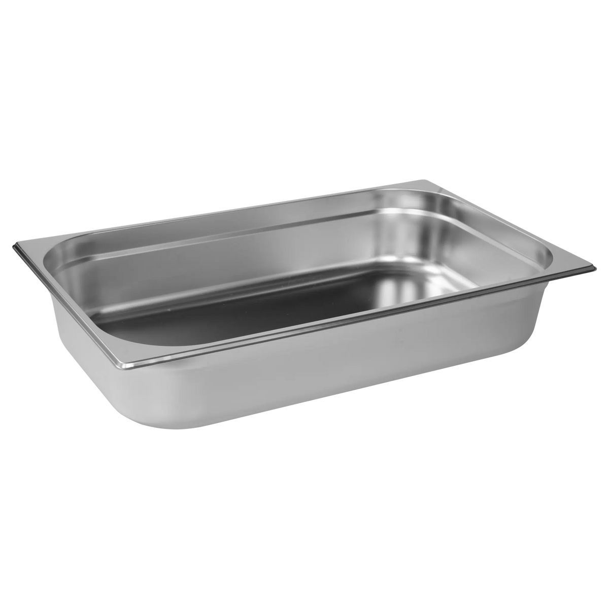 KH GN EURO FOOD PAN ANTI-JAM FULL SIZE 1/1 X 100mm S/STEEL