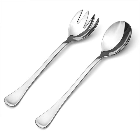 TABLEKRAFT ELITE SALAD SERVER SET 2pc 18/10 235mm - Hospitality Connect
