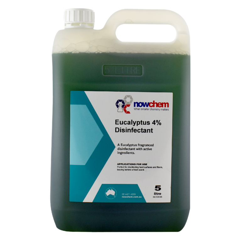 Nowchem Eucalyptus 4% Disinfectant 5L - Hospitality Connect