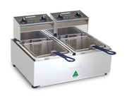 Roband F25 - 2 x 5L Electric Bench Top Fryer - Hospitality Connect