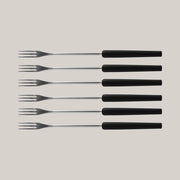 Swissmar Meat Fondue Forks Set of 6 - Black - Hospitality Connect