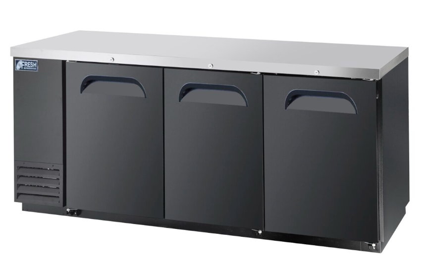 Fresh Back bar - Solid Door FBB-80B - Hospitality Connect