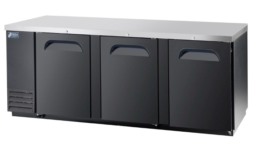 Fresh Back bar - Solid Door FBB-90B - Hospitality Connect