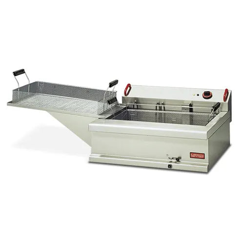 Lotus 24L Large Pan Electric Pastry Fryer Bench Model FPE 25 - Hospitality Connect