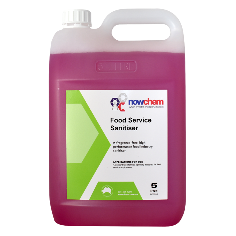 Nowchem Food Service Sanitiser 5L - Hospitality Connect