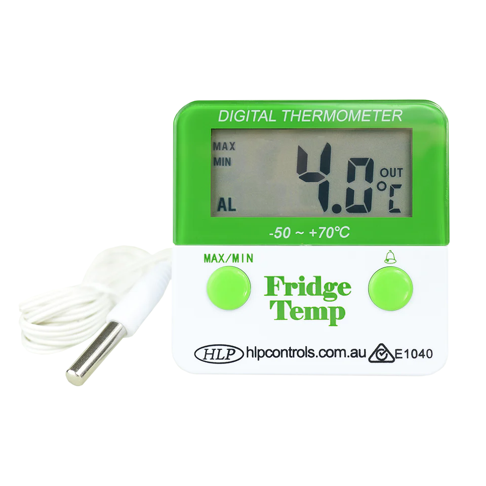 HLP Fridge Temp - Fridge / Freezer Thermometer - Hospitality Connect