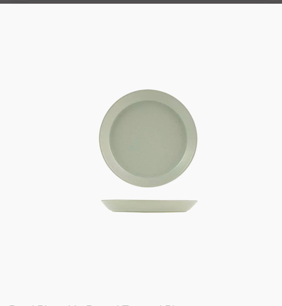 Zuma tapered plate, 170mm diameter and 24mm height, D2 material, shown in a full view with a white background.
