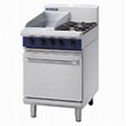 Blue Seal Evolution  600mm Gas Range Static Oven G504C. - Hospitality Connect