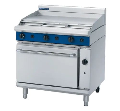 Blue Seal Evolution  900mm Gas Range Static Oven G506A. - Hospitality Connect