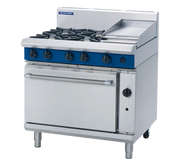 Blue Seal Evolution 900mm Gas Range Static Oven G506C. - Hospitality Connect