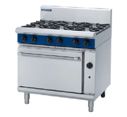 Blue Seal Evolution 900mm Gas Range Static Oven G506D. - Hospitality Connect