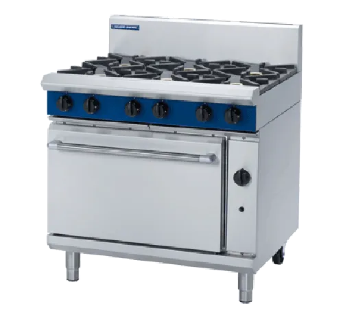 Blue Seal Evolution 900mm Gas Range Static Oven G506D. - Hospitality Connect