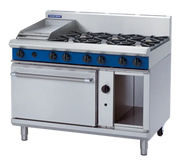Blue Seal Evolution 1200mm Gas Range Static Oven G508C. - Hospitality Connect