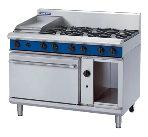 Blue Seal Evolution 1200mm Gas Range Static Oven G508C. - Hospitality Connect