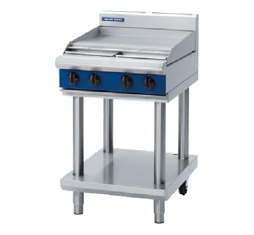 Blue Seal Evolution 600mm Gas Cooktop - Leg Stand G514B-LS. - Hospitality Connect