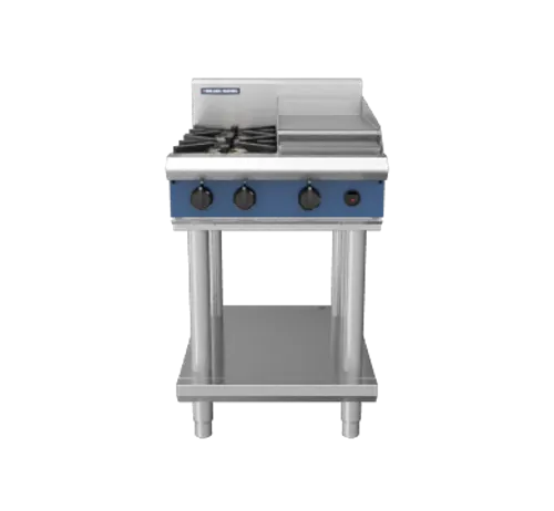 Blue Seal Evolution 600mm Gas Cooktop - Leg Stand G514C-LS. - Hospitality Connect