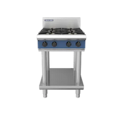 Blue Seal Evolution 600mm Gas Cooktop - Leg Stand G514D-LS. - Hospitality Connect
