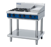 Blue Seal Evolution  900mm Gas Cooktop – Leg Stand G516C-LS. - Hospitality Connect