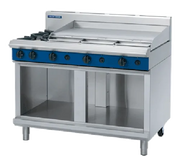 Blue Seal Evolution 1200mm Gas Cooktop – Cabinet Base G518A-CB. - Hospitality Connect