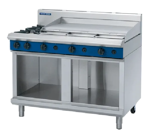 Blue Seal Evolution 1200mm Gas Cooktop – Cabinet Base G518A-CB. - Hospitality Connect