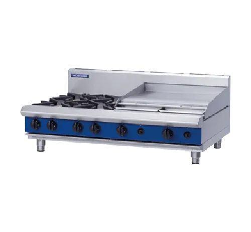 Blue Seal Evolution 1200mm Gas Cooktop - Bench Model G518B-B. - Hospitality Connect