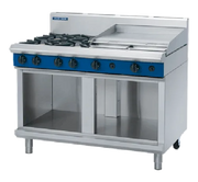 Blue Seal Evolution 1200mm Gas Cooktop – Cabinet Base G518B-CB. - Hospitality Connect