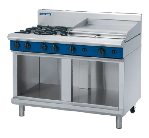 Blue Seal Evolution 1200mm Gas Cooktop – Cabinet Base G518B-CB. - Hospitality Connect