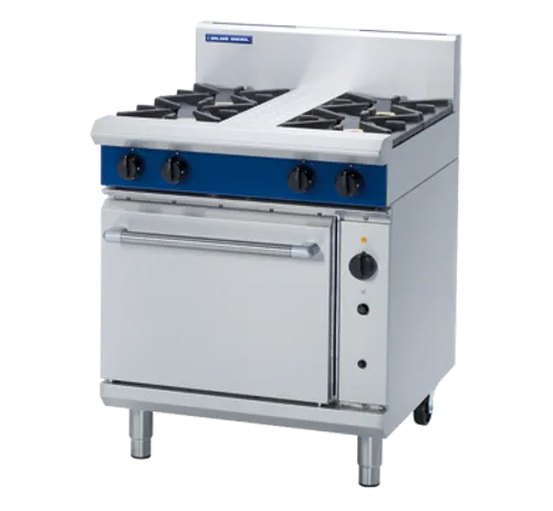 Blue Seal Evolution 750mm Gas Range Convection Oven G54D. - Hospitality Connect
