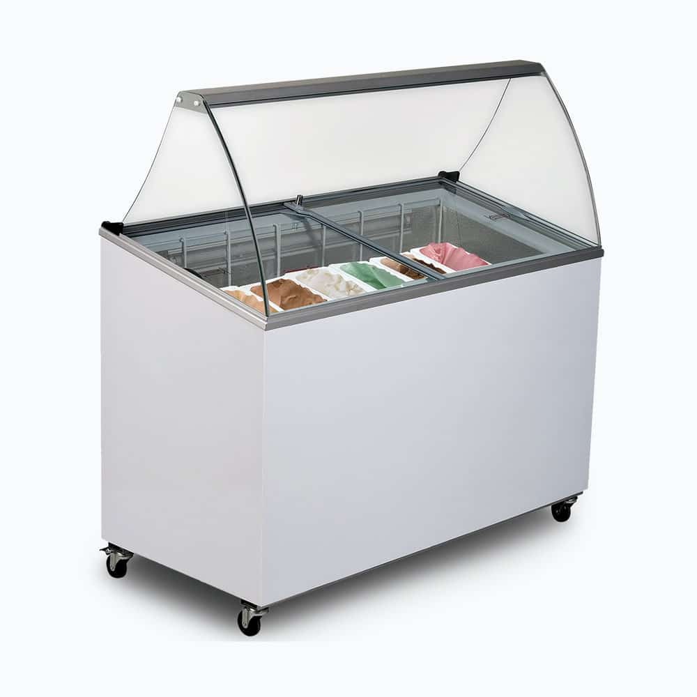 Bromic Gelato / Ice Cream Display Freezer - 7 Basket GD0007S-NR - Hospitality Connect