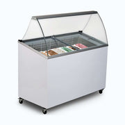 Bromic Gelato / Ice Cream Display Freezer - 7 Basket GD0007S-NR - Hospitality Connect