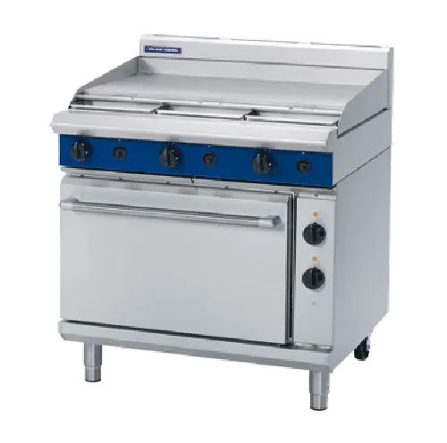Blue Seal Evolution 900mm Gas Range Electric Static Oven GE506A. - Hospitality Connect