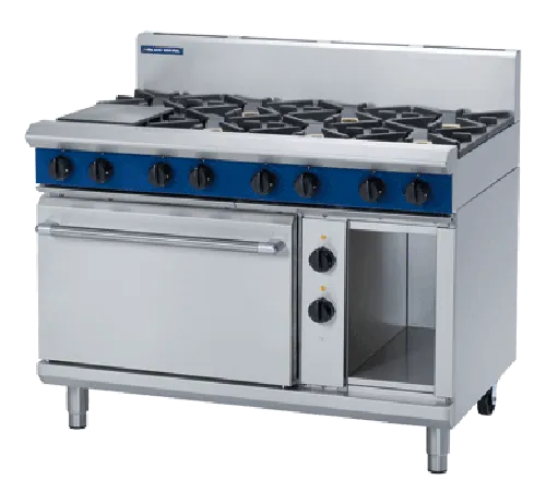 Blue Seal Evolution 1200mm Gas Range Electric Static Oven GE508A. - Hospitality Connect