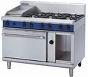 Blue Seal Evolution 1200mm Gas Range Electric Convection Oven GE58C. - Hospitality Connect