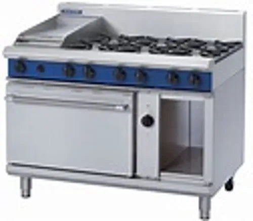 Blue Seal Evolution 1200mm Gas Range Electric Convection Oven GE58C. - Hospitality Connect