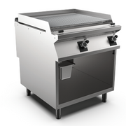 Mareno M1 90 Series 800mm wide Gas lava grill with cast iron grid on stand Nat G - Hospitality Connect