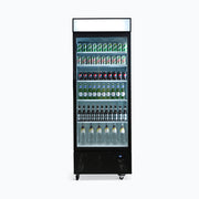 Bromic Upright Display Fridge - 659L - 1 Door - Flat Glass - Lightbox GM0690LB - Hospitality Connect