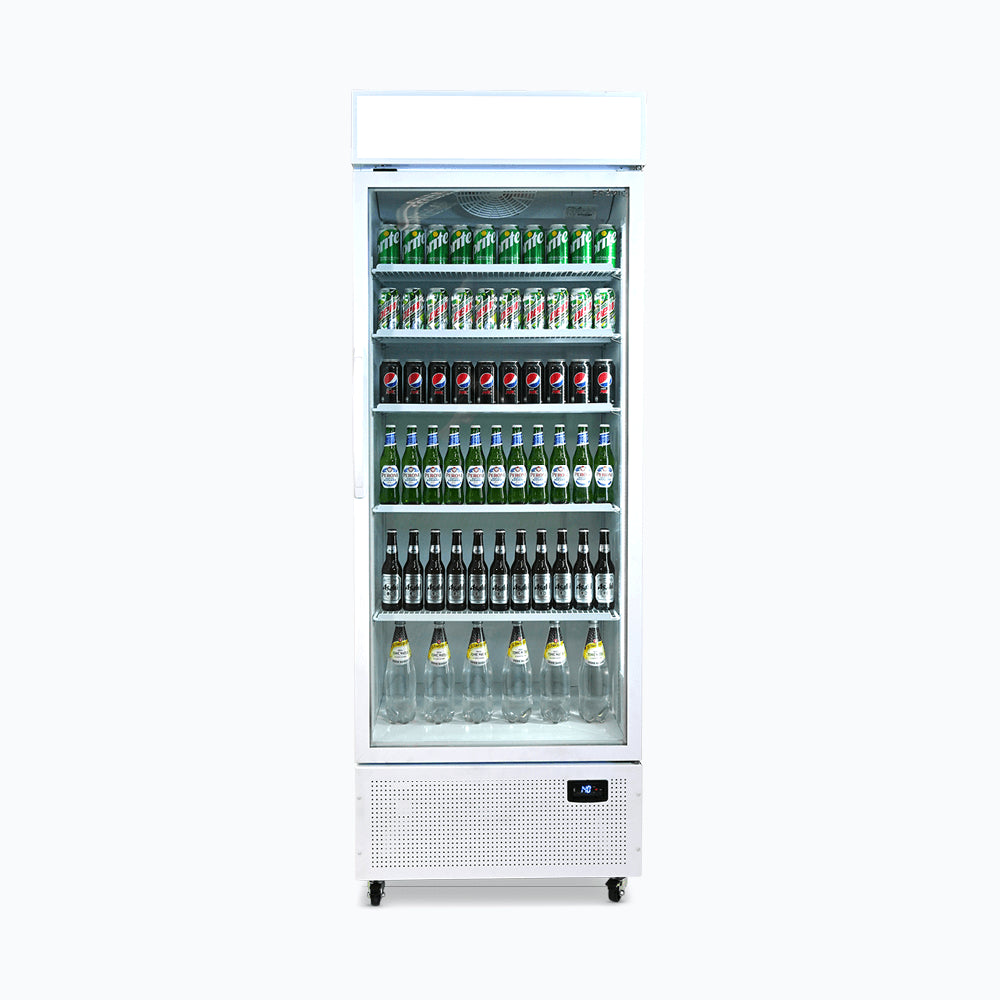 Bromic Upright Display Fridge - 659L - 1 Door - Flat Glass - Lighbox GM0690LW - Hospitality Connect