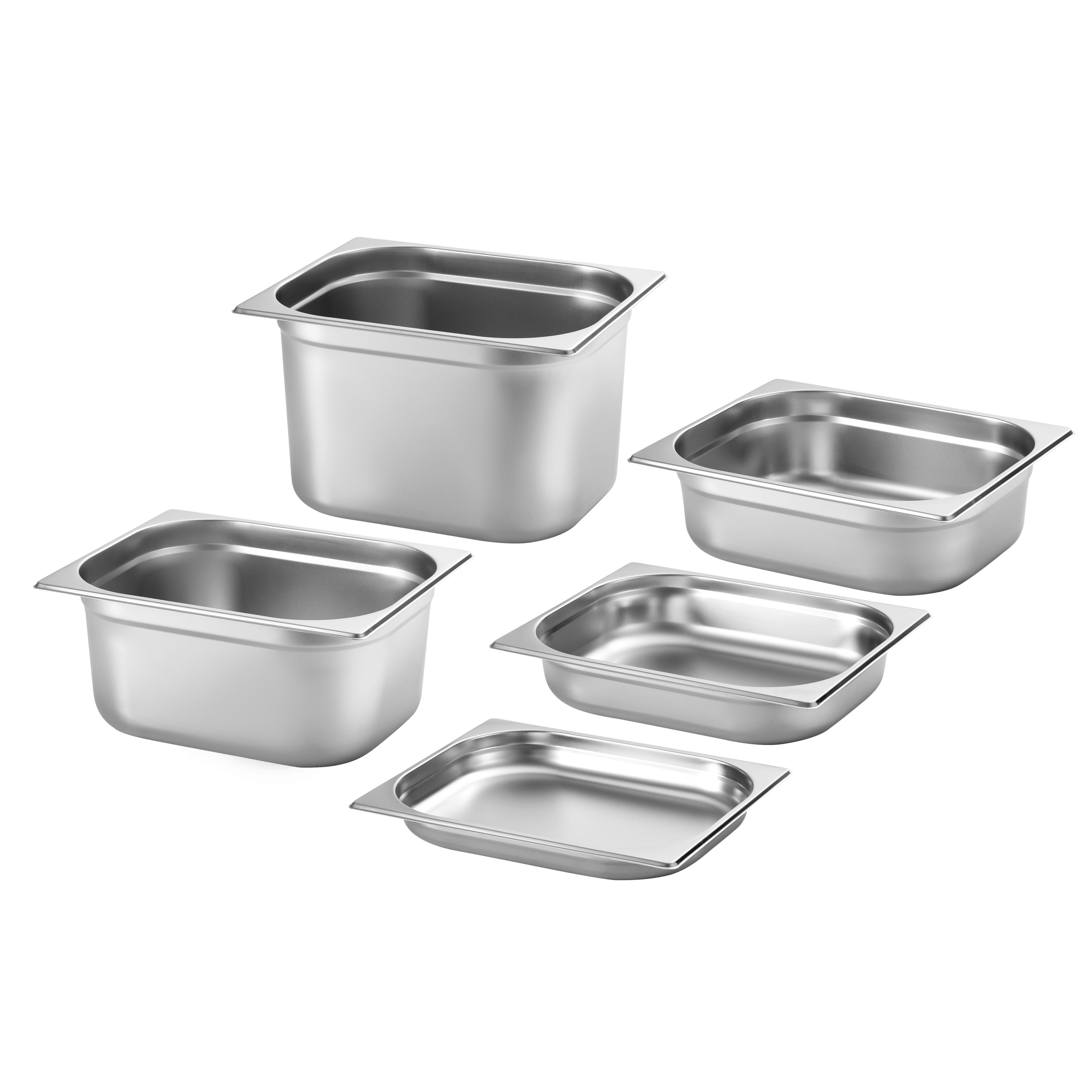 KitchenKnock Gastronorme Pan - Anti Jam - S/S - 1-2 Size - 100mm 490611