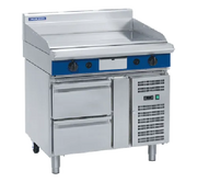 Blue Seal Evolution  900mm Gas Griddle – Refrigerated Base GP516-RB. - Hospitality Connect