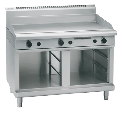 Waldorf 800 Series GP8120G-CB - 1200mm Gas Griddle – Cabinet Base - Hospitality Connect