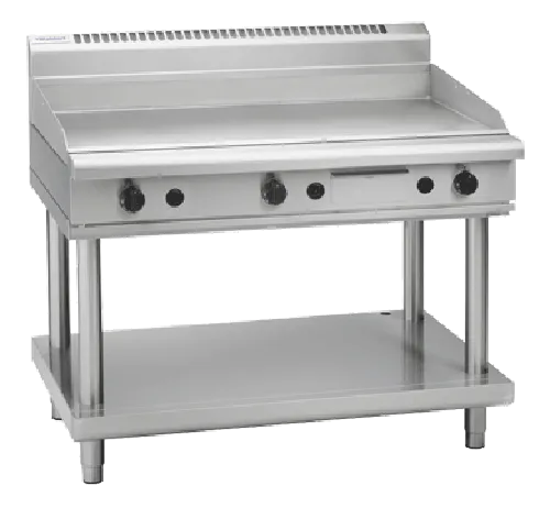 Waldorf 800 Series GP8120G-LS - 1200mm Gas Griddle – Leg Stand - Hospitality Connect