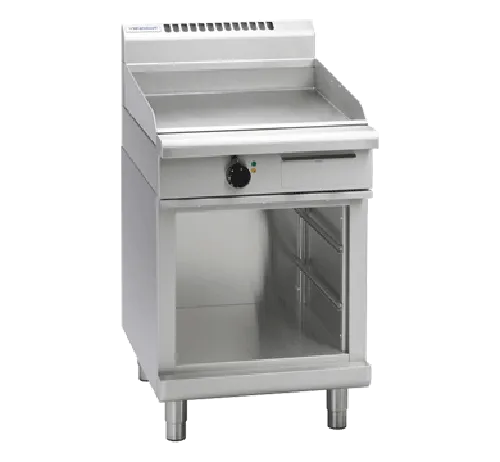 Waldorf 800 Series GPL8600E-CB - 600mm Electric Griddle Low Back Version - Cabinet Base - Hospitality Connect