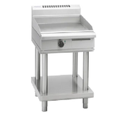 Waldorf 800 Series GPL8600E-LS - 600mm Electric Griddle Low Back Version - Leg Stand - Hospitality Connect
