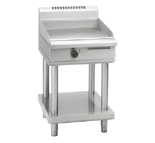 Waldorf 800 Series GPL8600E-LS - 600mm Electric Griddle Low Back Version - Leg Stand - Hospitality Connect