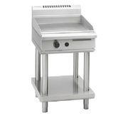 Waldorf 800 Series GPL8900E-LS - 900mm Electric Griddle Low Back Version - Leg Stand - Hospitality Connect
