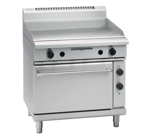 Waldorf 800 Series GP8910E - 900mm Electric Griddle Static Oven Range - Hospitality Connect