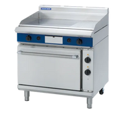 Blue Seal Evolution 900mm Gas Griddle Electric Static Oven Range GPE506. - Hospitality Connect